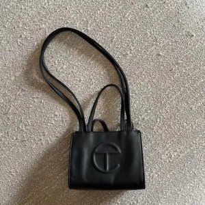 Telfar Small Black Shopping Bag